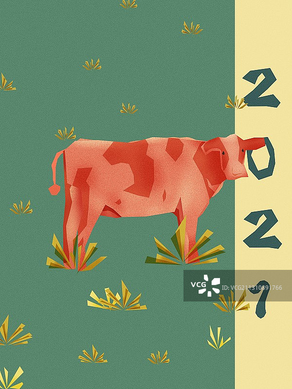 20201牛年图片素材