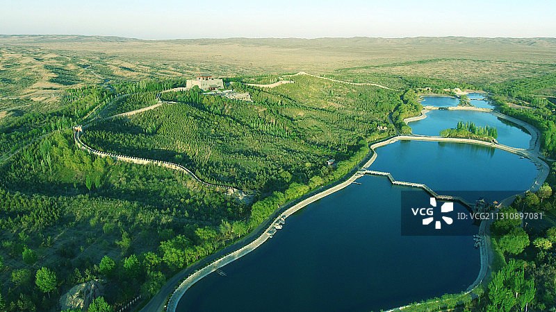 沙漠绿洲图片素材