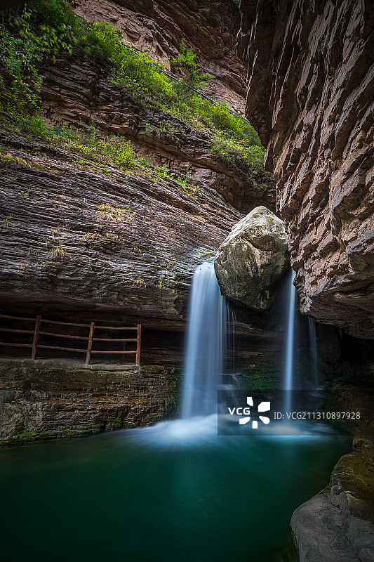 峡谷深涧图片素材