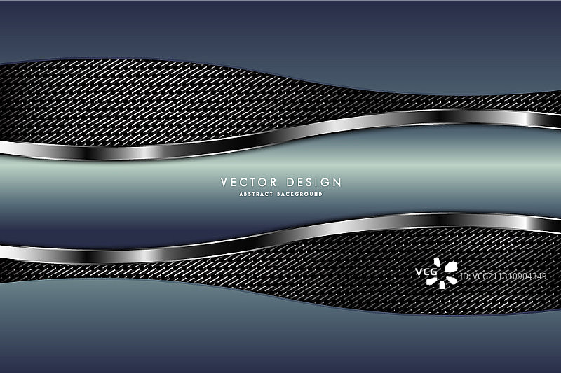 蓝色金属背景图片素材