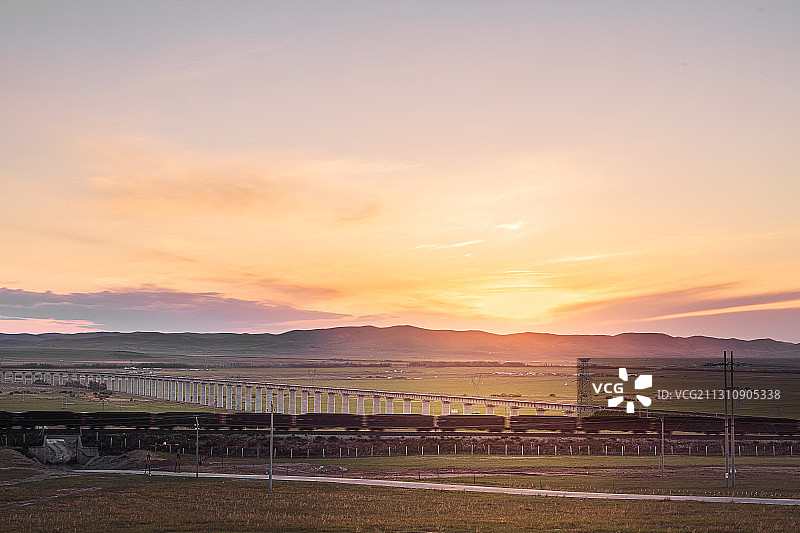 内蒙古锡林郭勒盟东乌珠穆沁旗煤炭小镇白音华图片素材