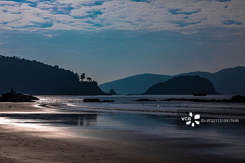 晨.下川岛图片素材