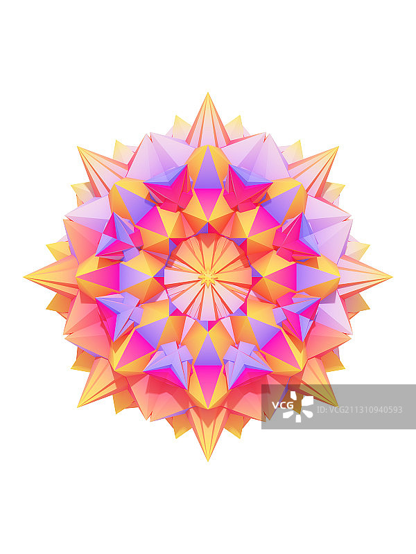 抽象几何图形 彩色 整体图片素材