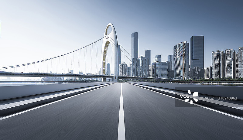 现代城市道路图片素材