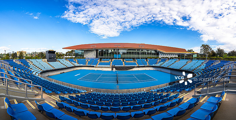 澳大利亚网球公开赛墨尔本网球场全景图图片素材