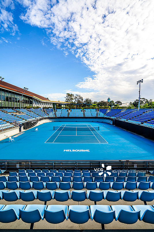 澳大利亚网球公开赛墨尔本网球场图片素材