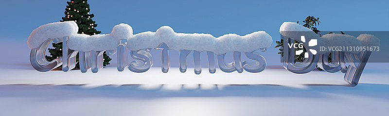 圣诞节标题广告场景图图片素材