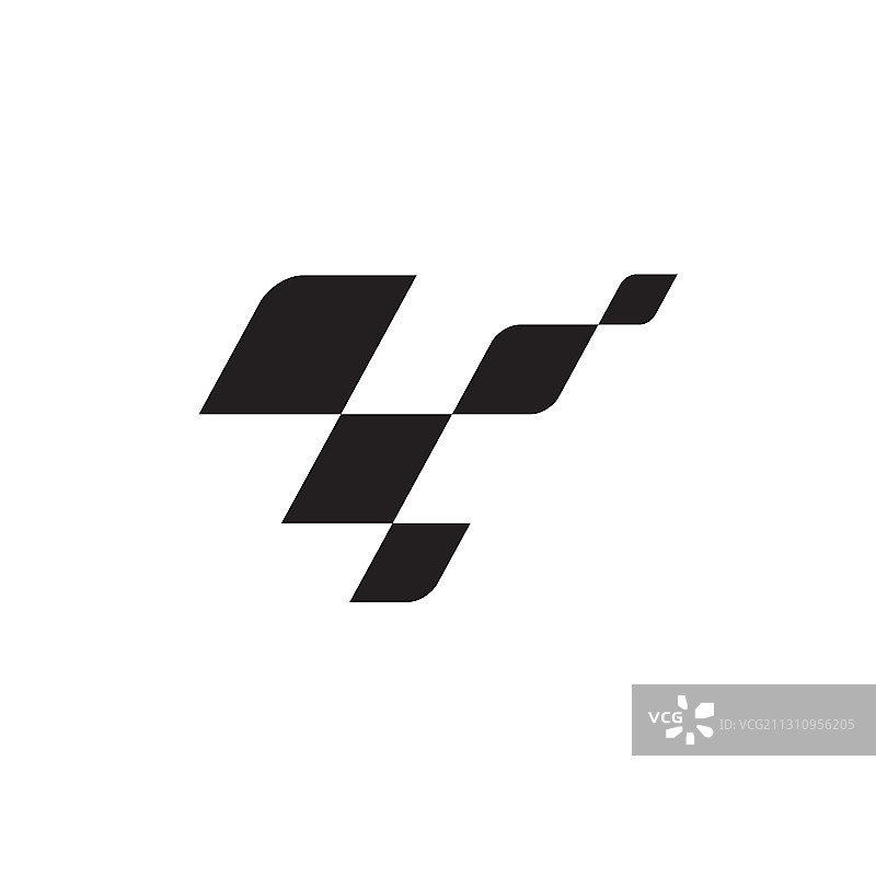 赛车旗帜图标图片素材