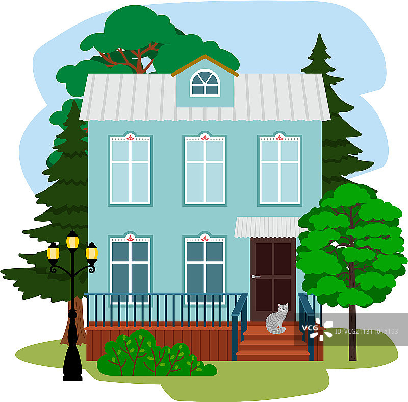 夏日度假住宿图片素材