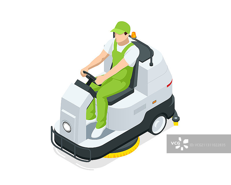 2.5D白色背景的落地式洗衣机图片素材