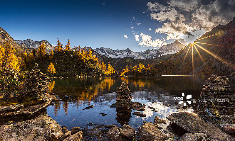 四川丹巴自然风光图片素材