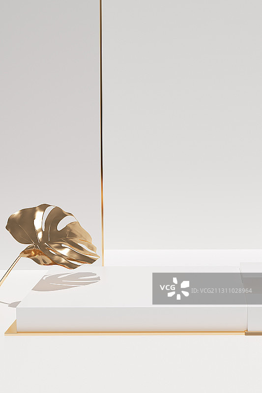 极简3D电商渲染模拟场景产品展台创意图图片素材