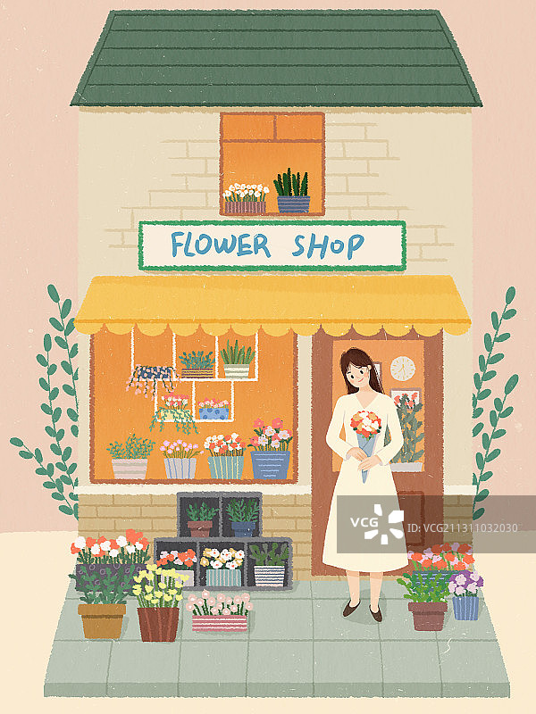 小店之花店图片素材