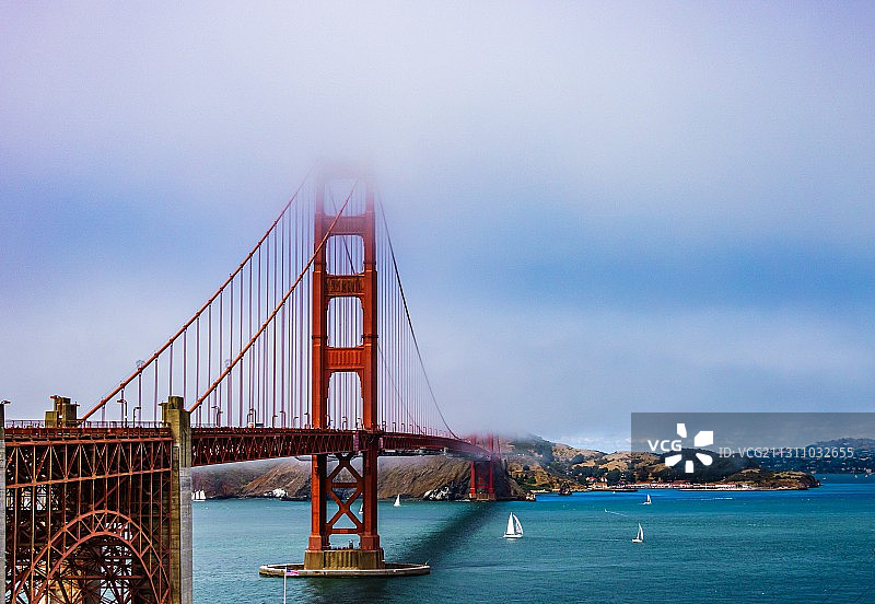 旧金山金门大桥图片素材
