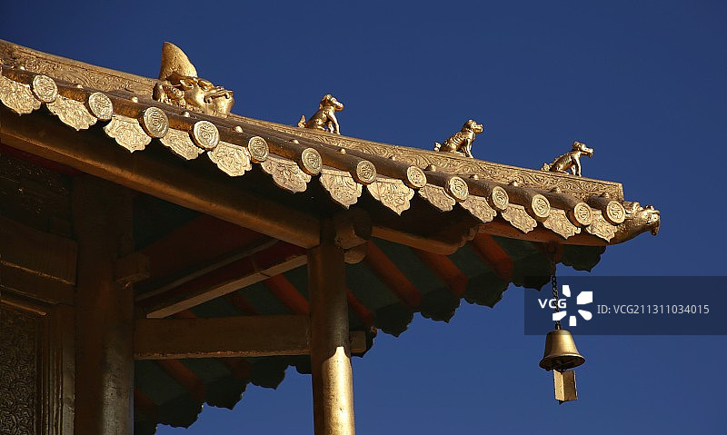 佛教圣地五台山-显通寺图片素材