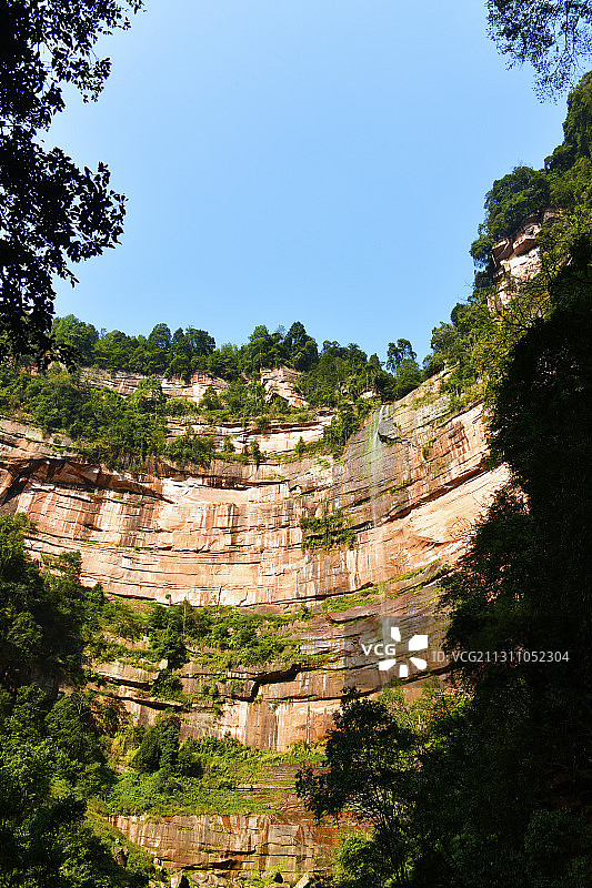 贵州省遵义市赤水丹霞旅游区图片素材