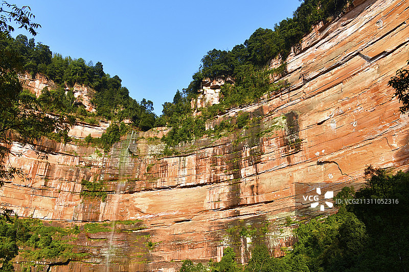 贵州省遵义市赤水丹霞旅游区图片素材