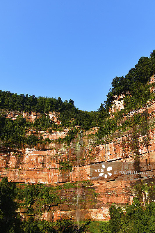 贵州省遵义市赤水丹霞旅游区图片素材