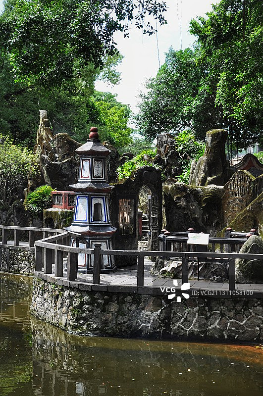 台湾新北板桥林本源·林家花园图片素材