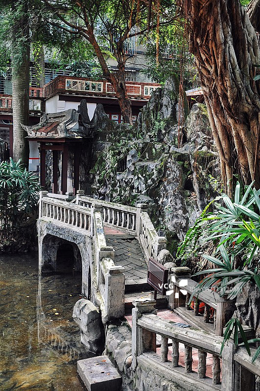 台湾新北板桥林本源·林家花园图片素材