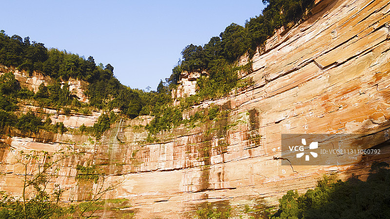 贵州省遵义市赤水丹霞旅游区佛光岩景区风光图片素材