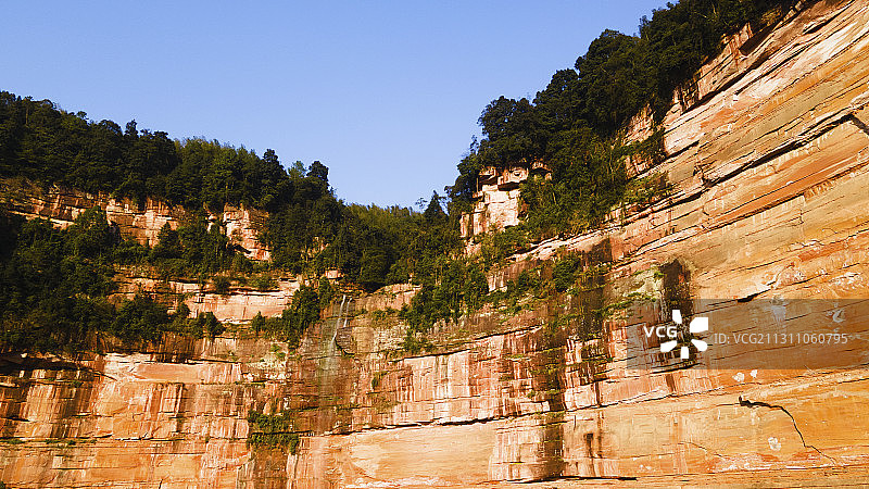贵州省遵义市赤水丹霞旅游区佛光岩景区风光图片素材