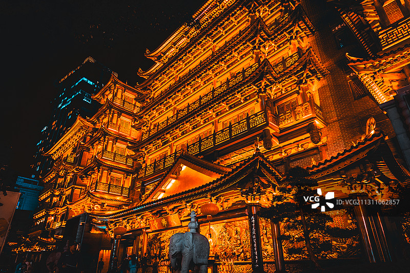 广州大佛寺图片素材