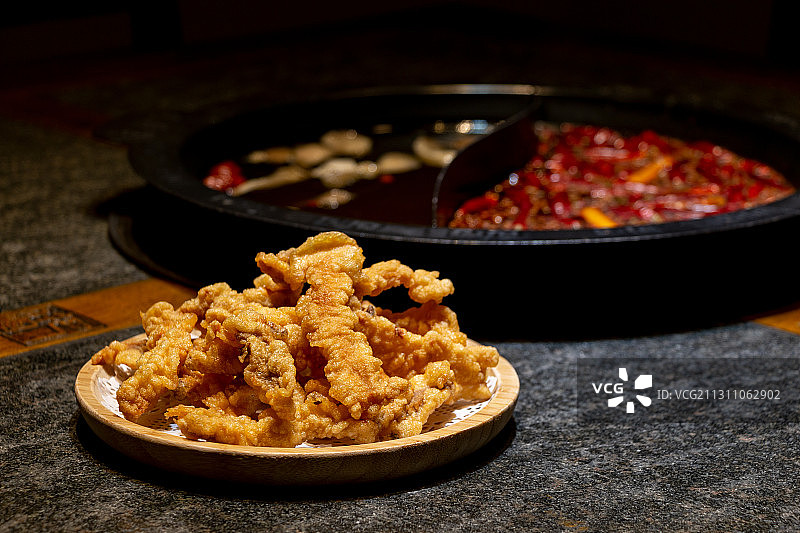重庆火锅之酥肉图片素材