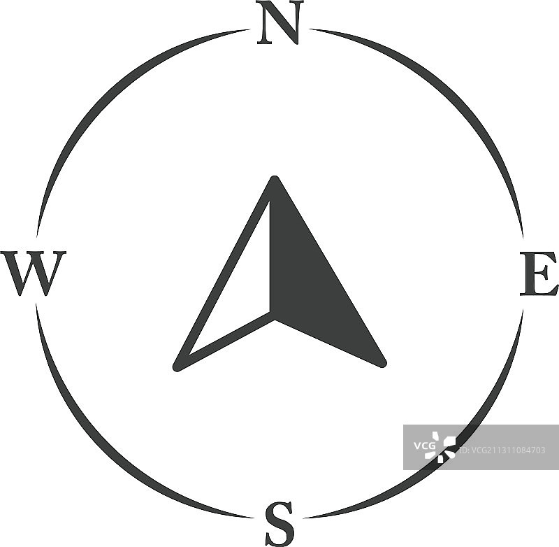 玫瑰罗盘导航制图目的地图片素材