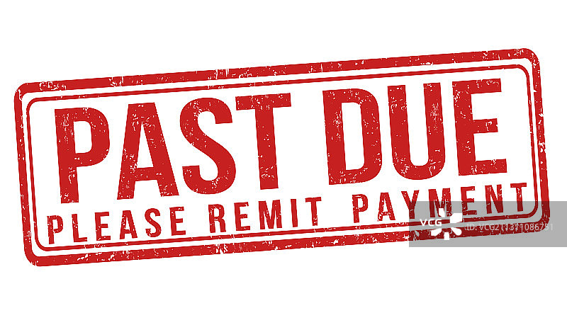 逾期标志或印章图片素材