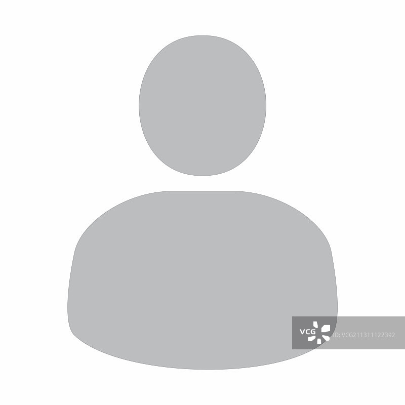 默认头像照片占位符图片素材