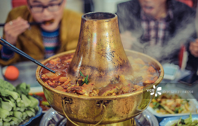 铜火锅图片素材