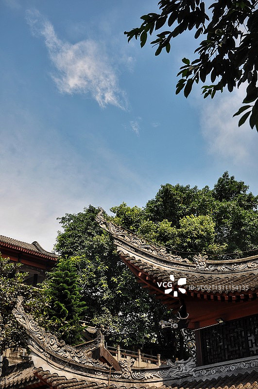 重庆华岩寺 重庆禅宗大寺院图片素材