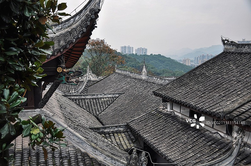 重庆华岩寺 重庆禅宗大寺院图片素材