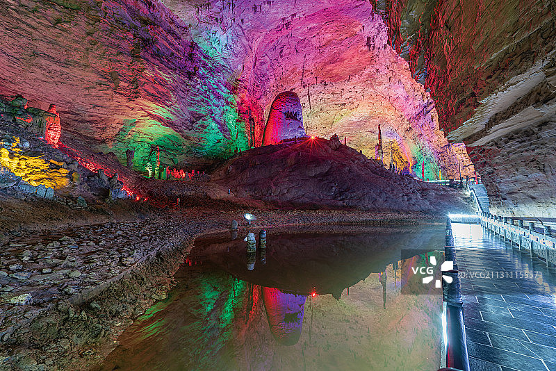 张家界黄龙洞风光图片素材