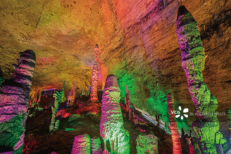 张家界黄龙洞风光图片素材