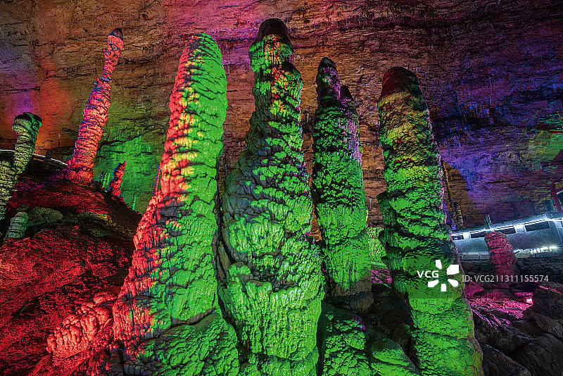 张家界黄龙洞风光图片素材