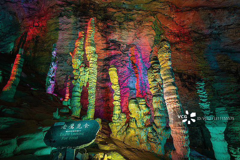 张家界黄龙洞风光图片素材