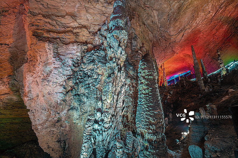 张家界黄龙洞风光图片素材