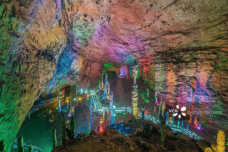 张家界黄龙洞风光图片素材