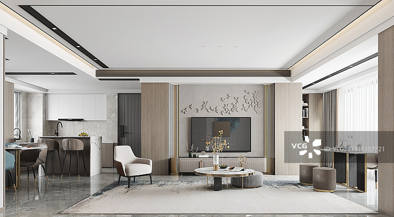 高档住宅样板房图片素材