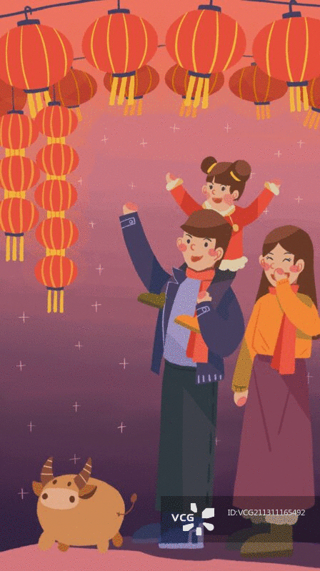 元宵节赏灯03图片素材