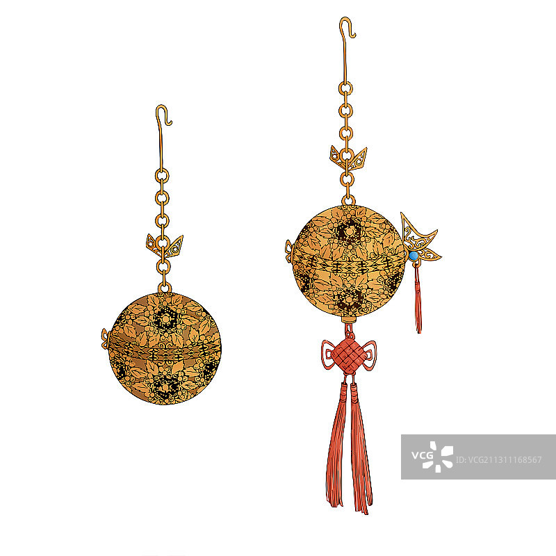 蝴蝶腰饰图片素材