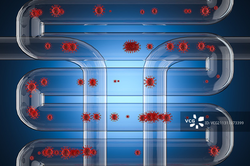 新冠病毒图片素材