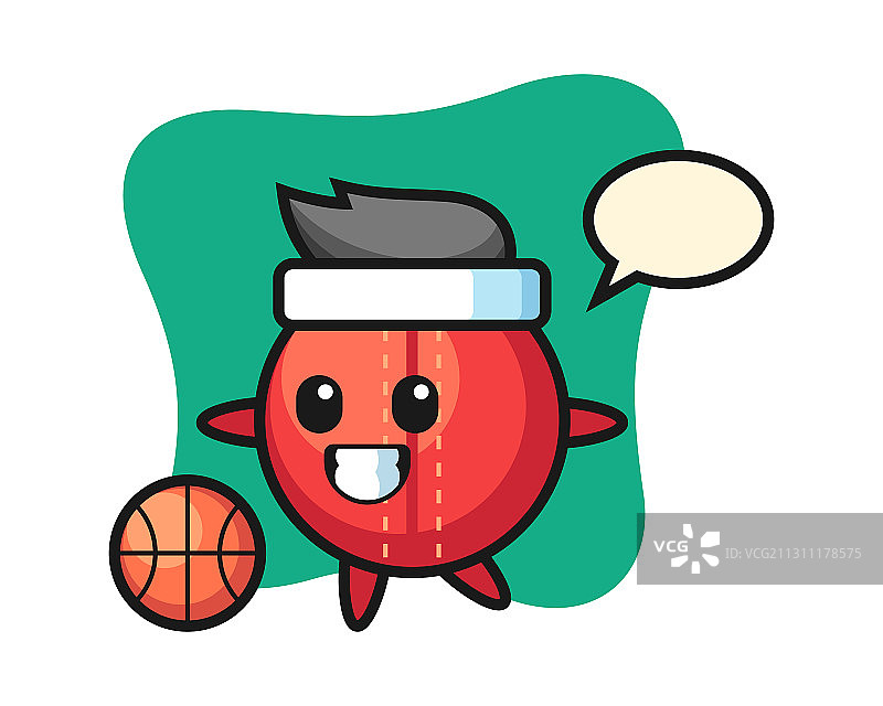 卡通板球打篮球图片素材