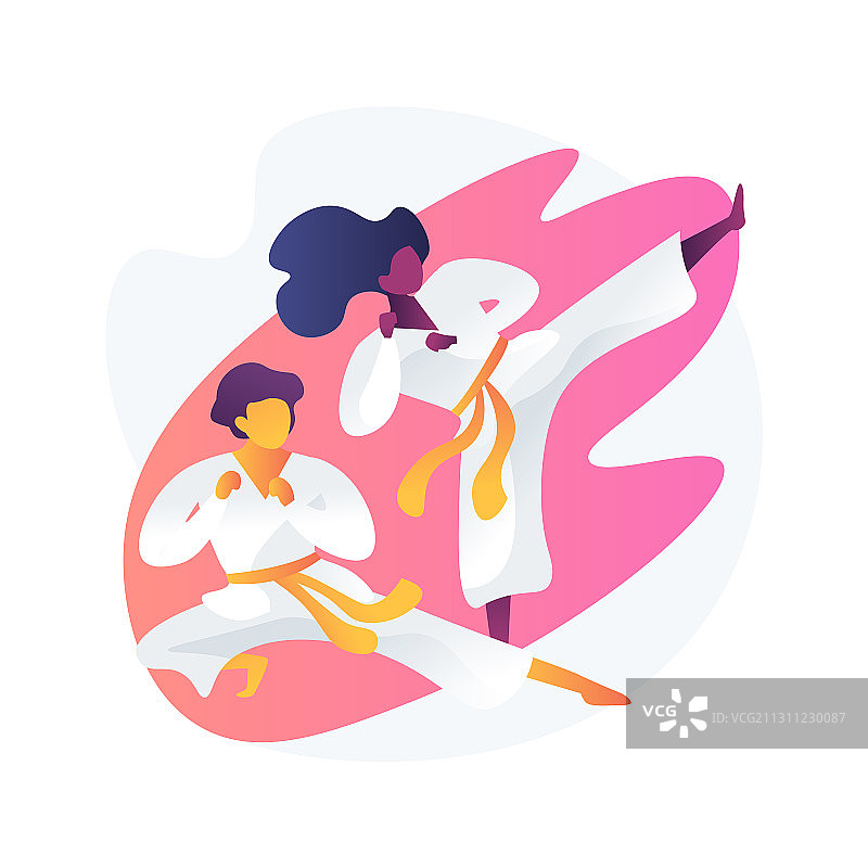 武术学校概念隐喻图片素材