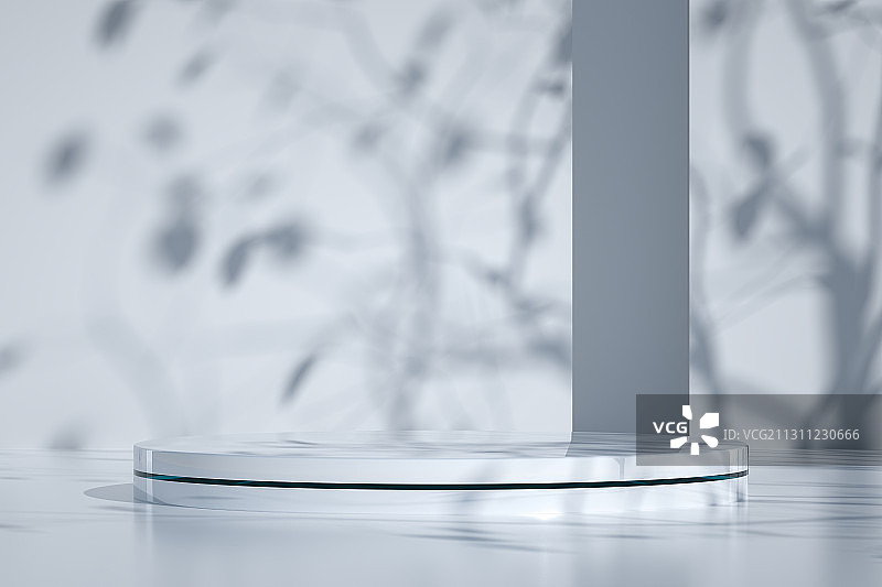 圆形展台，三维图形图片素材