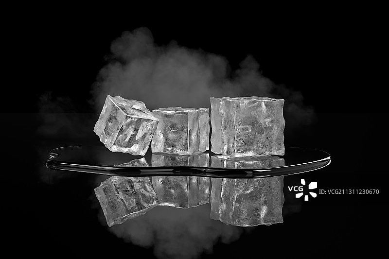 冰块，三维图形图片素材