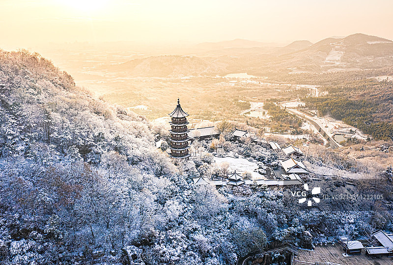 牛首山图片素材