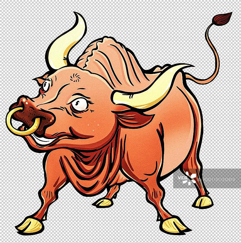公牛元素图片素材